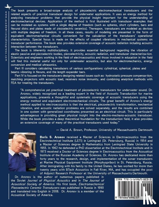 S. Aronov, Boris - Piezoelectric Electromechanical Transducers for Underwater Sound, Part III & IV
