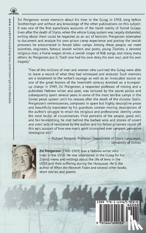 Preigerzon, Zvi - Memoirs of a Jewish Prisoner of the Gulag