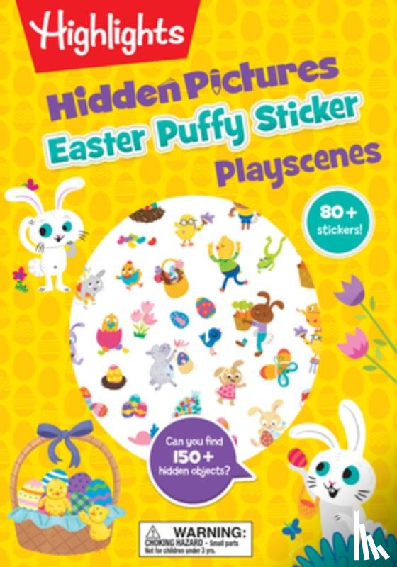 Highlights - Easter Hidden Pictures Puffy Sticker Playscenes