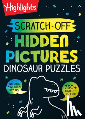  - Scratch-Off Hidden Pictures Dinosaur Puzzles