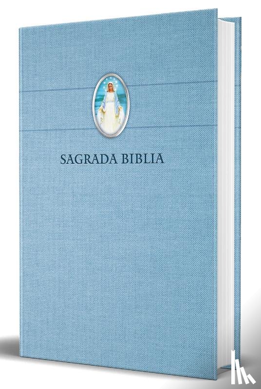Biblia de América - Biblia Católica En Español Con Virgen Milagrosa En Cubierta