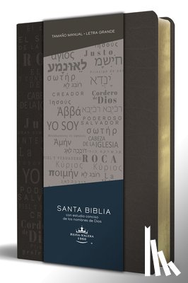 Reina Valera Revisada 1960 - Biblia Rvr 1960 Letra Grande Tamaño Manual, Simil Piel Gris Con Nombres de Dios / Spanish Bible Rvr 1960 Handy Size Large Print Leathersoft Grey, Name