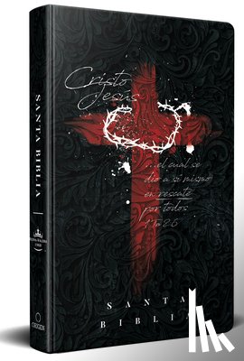 Reina Valera Revisada 1960 - Biblia Rvr 1960 Letra Grande Tamaño Manual, Tapa Dura Cruz Con Corona / Spanish Bible Rvr 1960 Handy Size Large Print Hardcover Cross and Crown