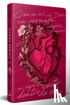 Reina Valera Revisada 1960 - Biblia Reina Valera 1960 Letra Grande, Tapa Dura, Tamaño Manual Corazón (Rosada) / Spanish Bible Rvr 1960. Handy Size, Large Print, Hardcover, Pink