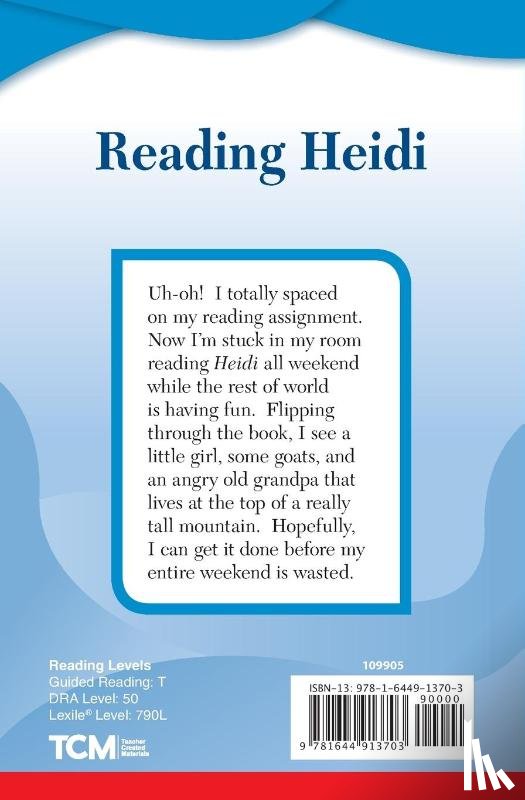 Spyri, Johanna - Reading Heidi