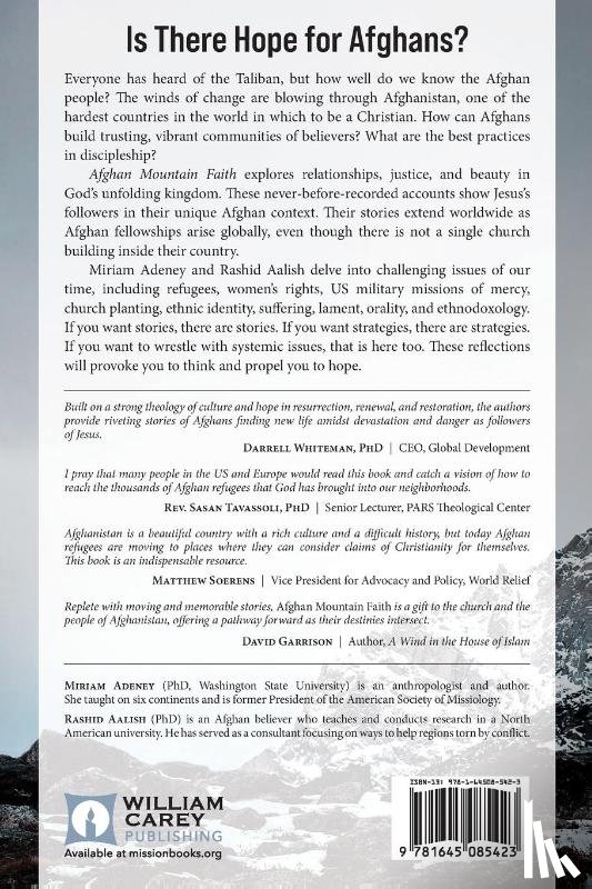Adeney, Miriam, Aalish, Rashid - Afghan Mountain Faith