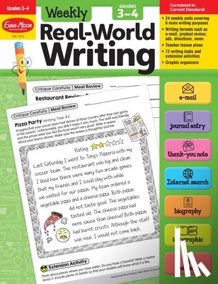 Evan-Moor Educational Publishers - WEEKLY REAL-WORLD WRITING GRD