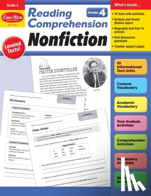 Evan-Moor Educational Publishers - Reading Comprehension: Nonfiction, Grade 4 Teacher Resource