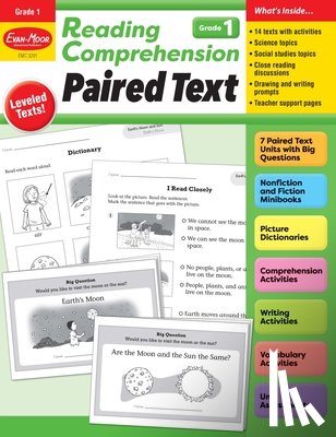 Evan-Moor Educational Publishers - Reading Comprehension: Paired Text, Grade 1 Teacher Resource