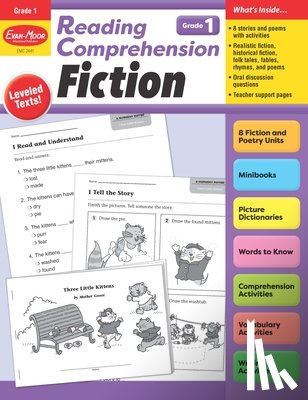 Evan-Moor Educational Publishers - Reading Comprehension: Fiction, Grade 1 Teacher Resource