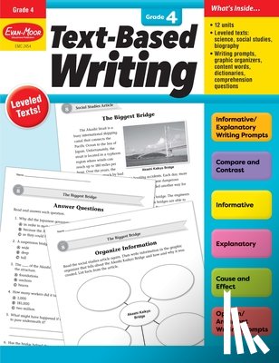 Evan-Moor Educational Publishers - Text-Based Writing, Grade 4 Teacher Resource