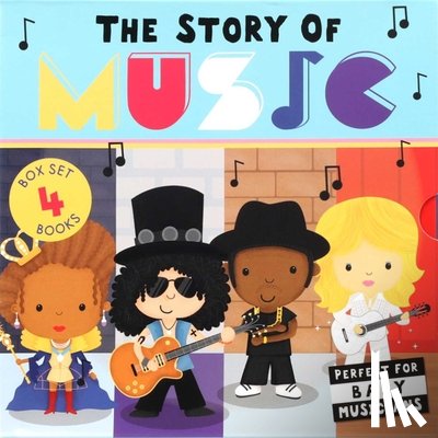 Sagar, Lindsey - The Story of Music: Four-Book Boxed Set: The Story of Rock, the Story of Pop, the Story of Rap, the Story of Country