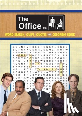 Editors of Thunder Bay Press - The Office Word Search, Quips, Quotes and Coloring Book
