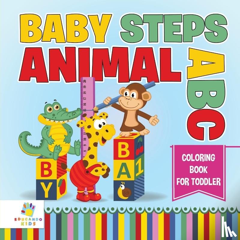 Educando Kids - Baby Steps Animal ABC - Coloring Book for Toddler