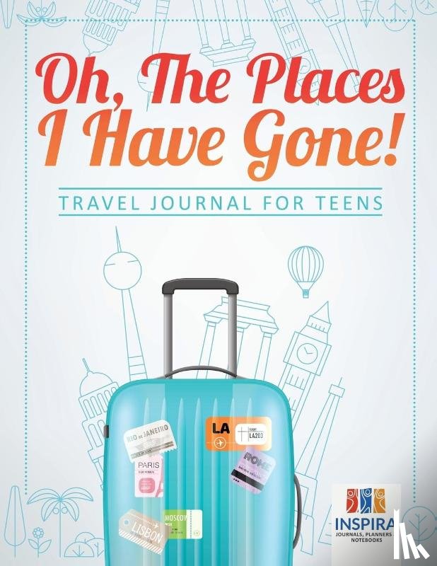 Inspira Journals, Planners & Notebooks - Oh, The Places I Have Gone! Travel Journal for Teens