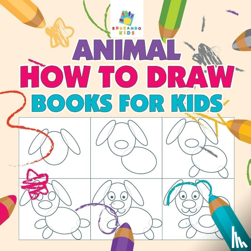 Educando Kids - Animal How to Draw Books for Kids
