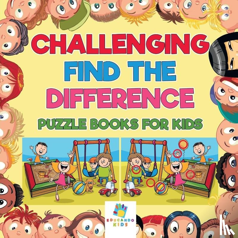 Educando Kids - Challenging Find the Difference Puzzle Books for Kids