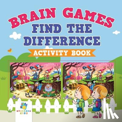 Educando Kids - Brain Games Find the Difference Activity Book