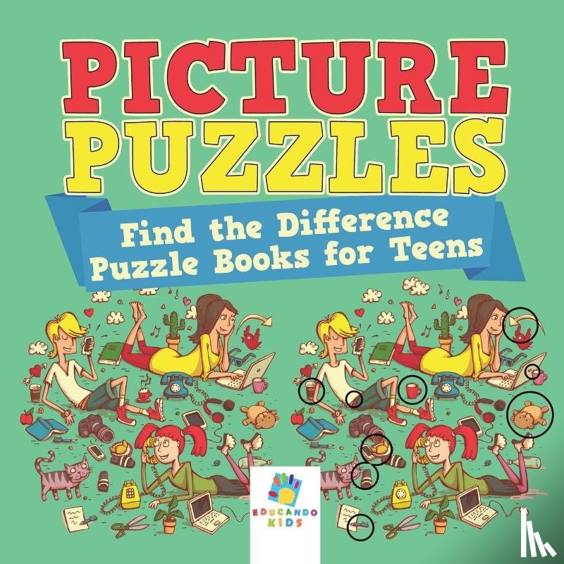 Educando Kids - Picture Puzzles Find the Difference Puzzle Books for Teens