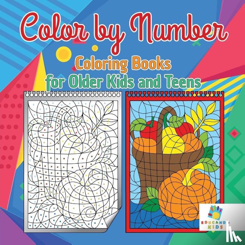 Educando Kids - Color by Number Coloring Books for Older Kids and Teens