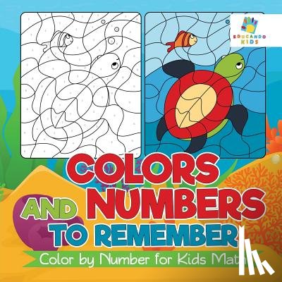 Educando Kids - Colors and Numbers to Remember Color by Number for Kids Math