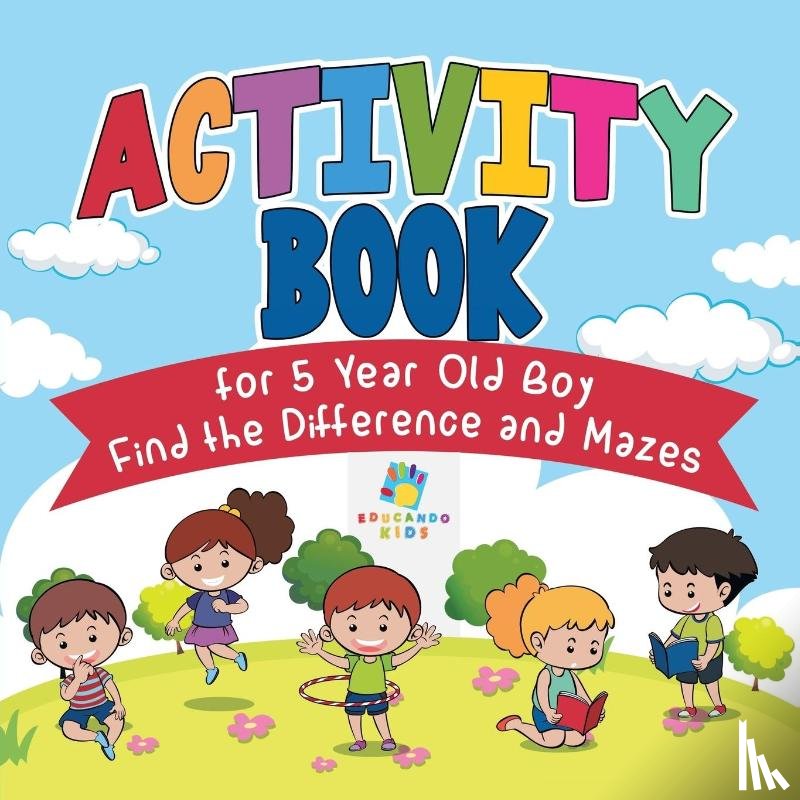 Educando Kids - Activity Book for 5 Year Old Boy Find the Difference and Mazes