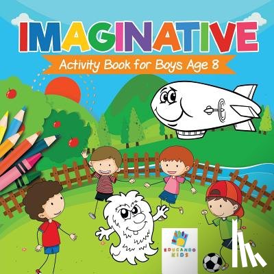 Educando Kids - Imaginative Activity Book for Boys Age 8