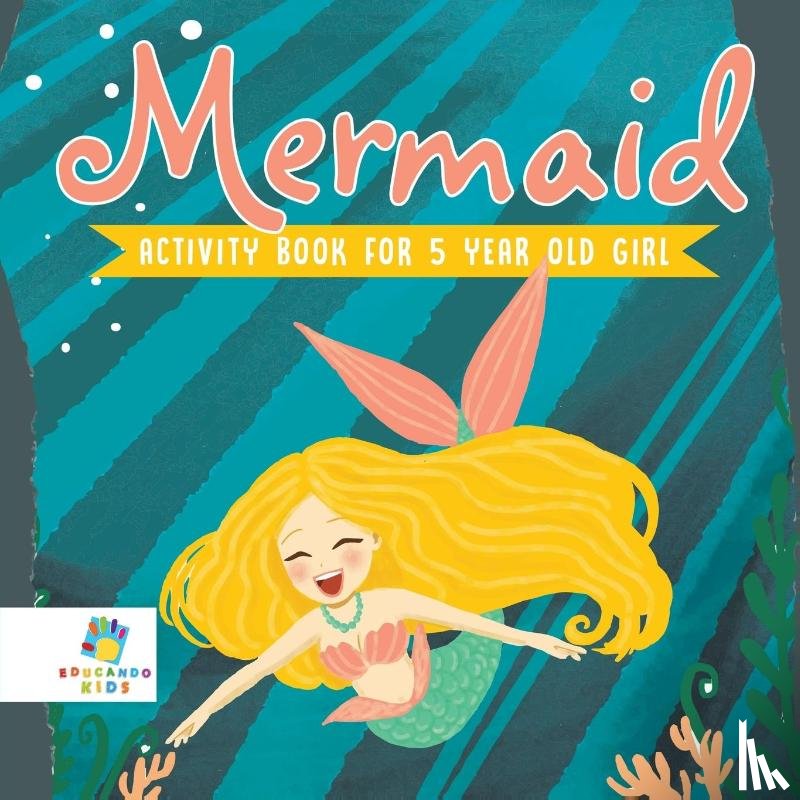 Educando Kids - Mermaid Activity Book for 5 Year Old Girl