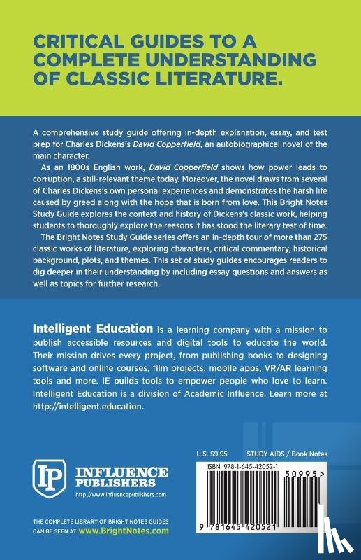 Intelligent Education - Study Guide to David Copperfield by Charles Dickens