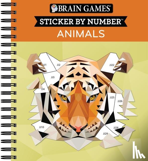 Publications International Ltd, New Seasons, Brain Games - Publications International Ltd: Brain Games - Sticker by Num