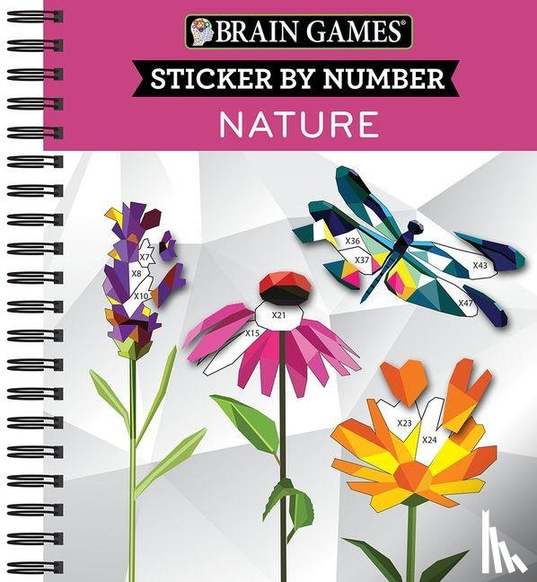 Publications International Ltd, New Seasons, Brain Games - Publications International Ltd: Brain Games - Sticker by Num