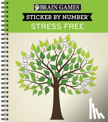 Publications International Ltd - BRAIN GAMES - STICKER BY NUMBE