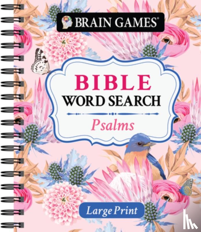 Publications International Ltd - Brain Games - Large Print Bible Word Search: Psalms