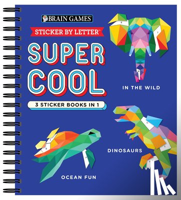 Publications International Ltd - BRAIN GAMES - STICKER BY LETTE