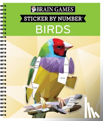 Publications International Ltd, Brain Games, New Seasons - BRAIN GAMES - STICKER BY NUMBE