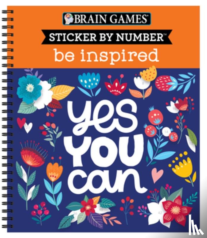 Publications International Ltd - BRAIN GAMES - STICKER BY NUMBE