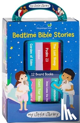 Little Grasshopper Books - My Little Library: Bedtime Bible Stories (12 Board Books)