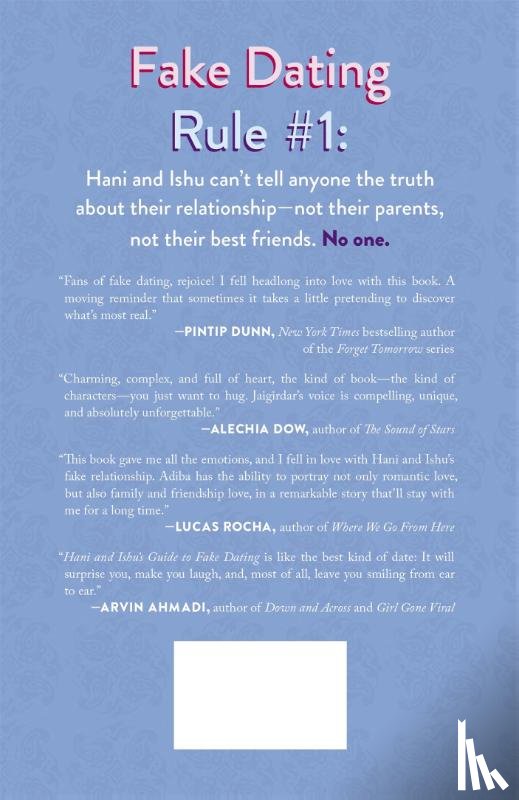 Jaigirdar, Adiba - Hani and Ishu's Guide to Fake Dating