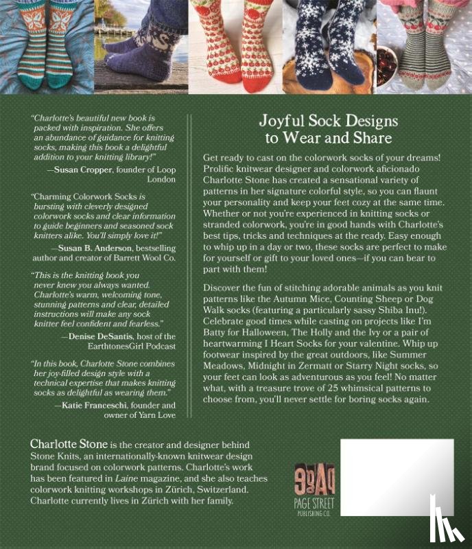 Stone, Charlotte - Charming Colorwork Socks