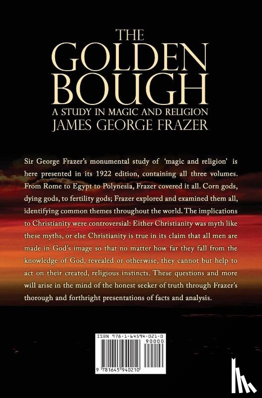 Frazer, James George - The Golden Bough
