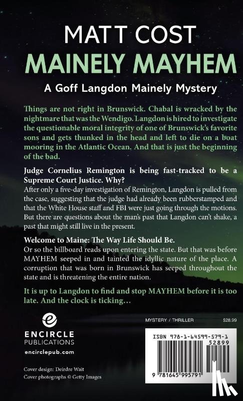 Cost, Matt - Mainely Mayhem