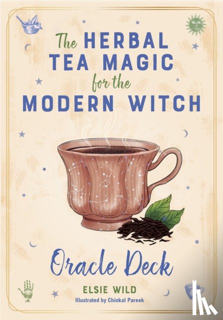 Wild, Elsie - The Herbal Tea Magic for the Modern Witch Oracle Deck: A 40-Card Deck and Guidebook for Creating Tea Readings, Herbal Spells, and Magical Rituals