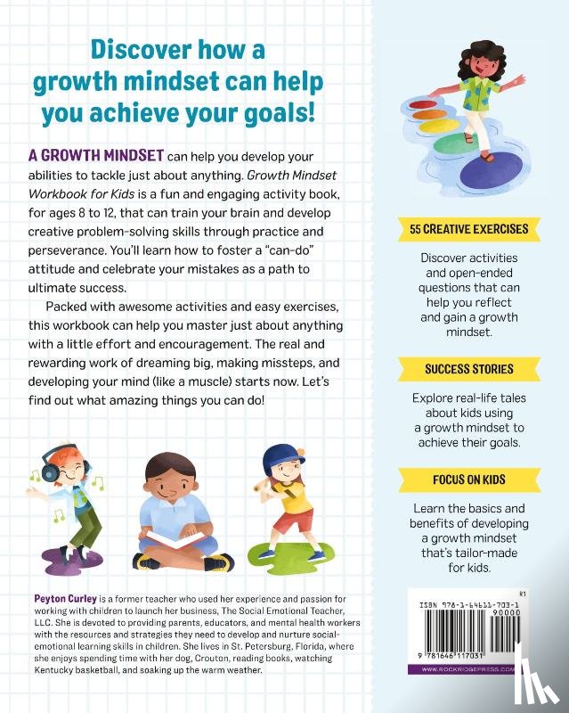 Curley, Peyton - Growth Mindset Workbook for Kids