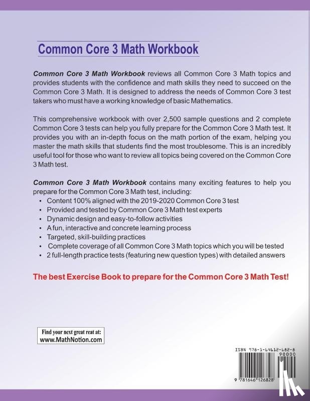 Michael Smith, Smith, Reza Nazari, Nazari - Common Core Math Workbook