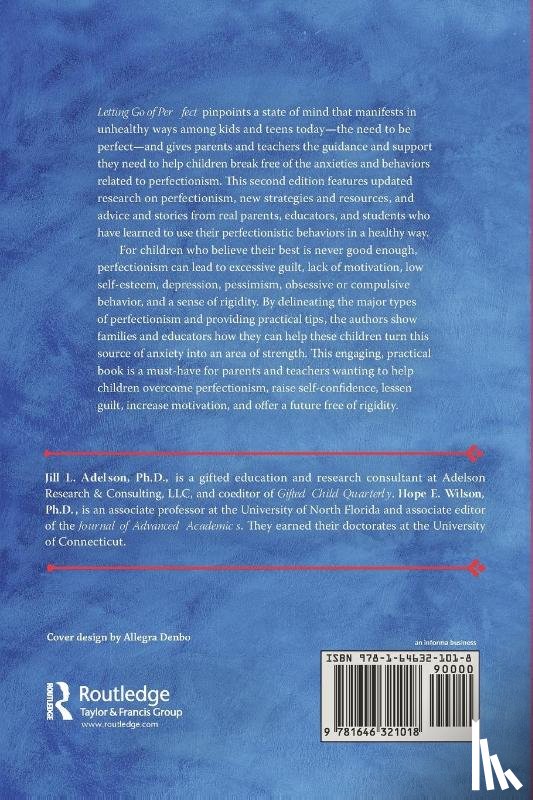 Adelson, Jill L., Wilson, Hope E. - Letting Go of Perfect