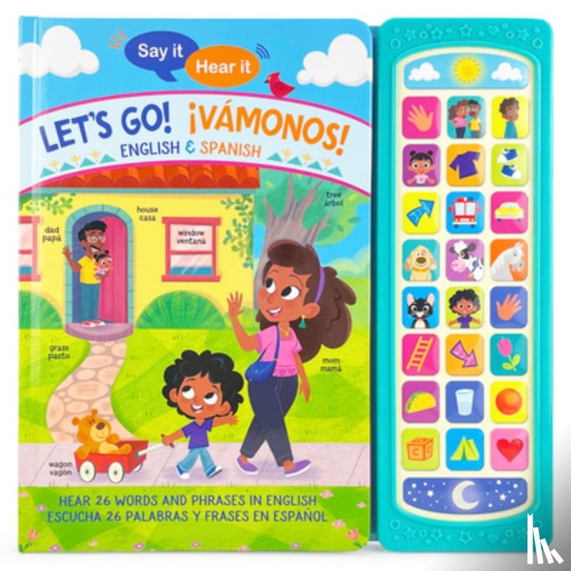 Cottage Door Press - Say It, Hear It: Let's Go! ¡Vamonos! (Bilingual)