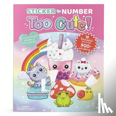 Cottage Door Press - Sticker by Number Too Cute!