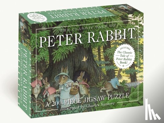 Potter, Beatrix - The Classic Tale of Peter Rabbit 200-Piece Jigsaw Puzzle and Book