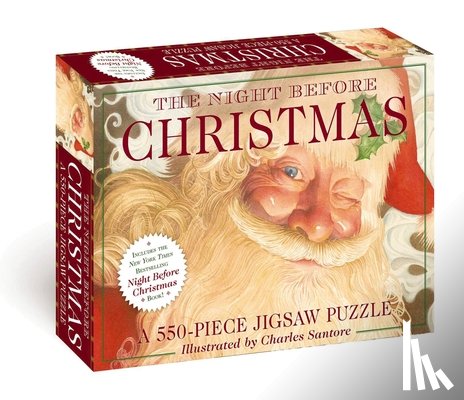  - The Night Before Christmas: 550-Piece Jigsaw Puzzle and Book