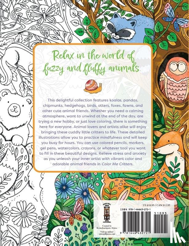 Editors of Cider Mill Press - Color Me Critters